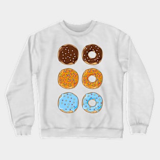 Cute Donuts Crewneck Sweatshirt